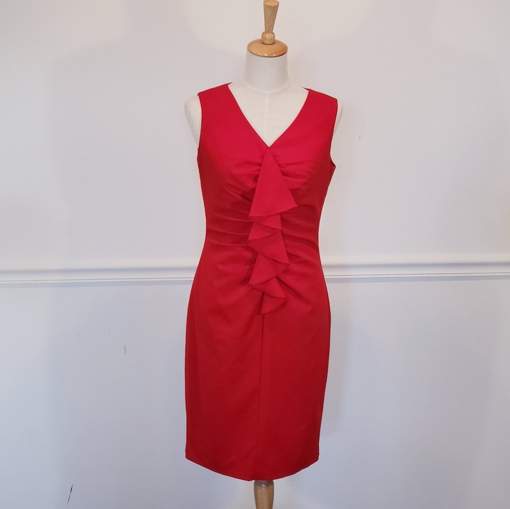 Beautiful Calvin Klein mini red dress